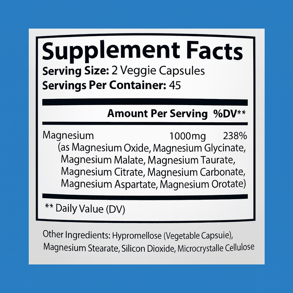 UltraMag Complex - 8 forms of magnesium